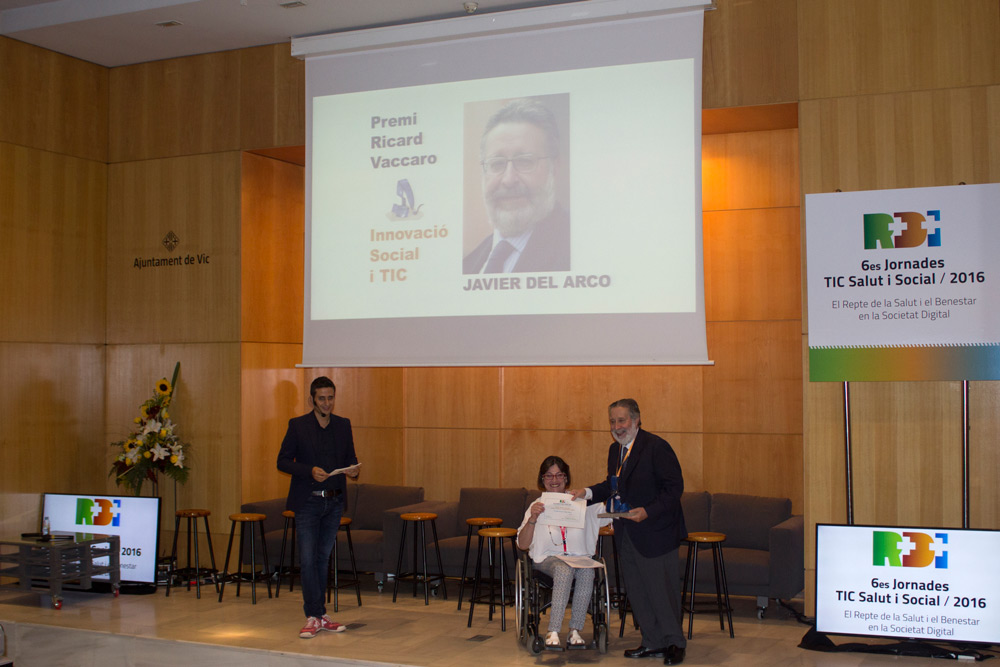 Premi Ricard Vaccaro a Javier del Arco