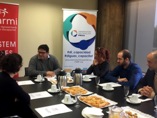 Visita eurodiputat Francesc Gambús a l&#039;ODF i el COCARMI